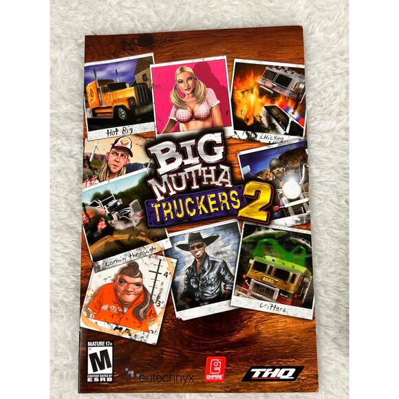 Big Mutha Truckers 2 (Sony PlayStation 2, 2005) complete, With Manual CIB - Picture 4 of 9